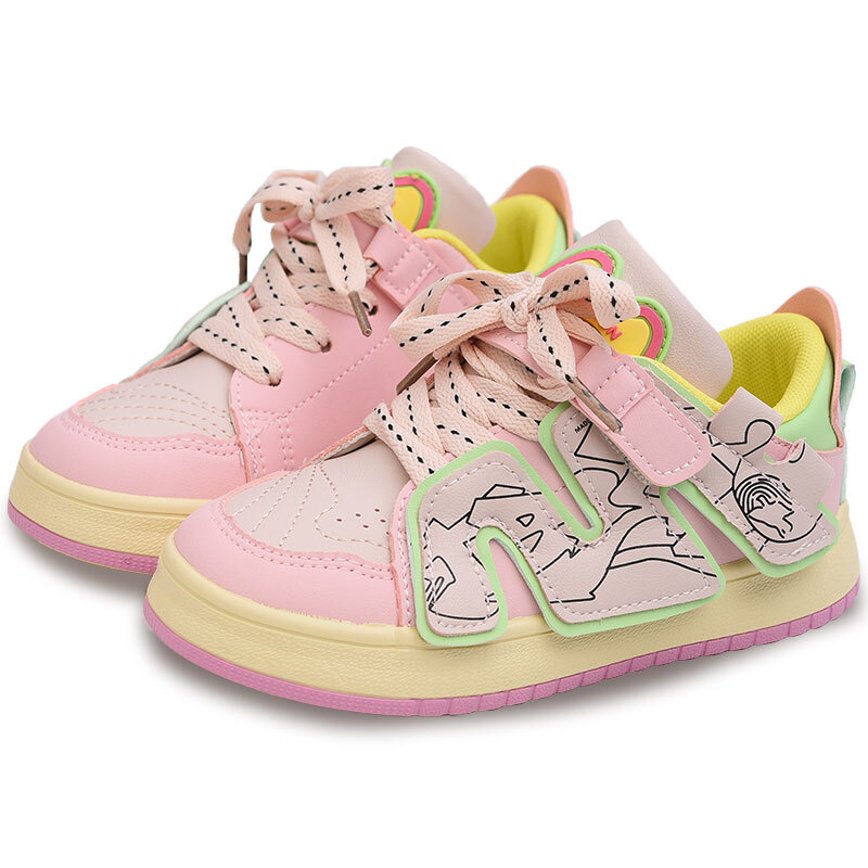 Кроссовки Budding Kids Skateboarding Shoes Kids Low-top, фиолетовый — фото 3