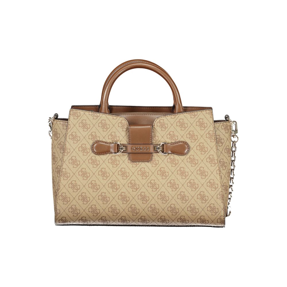 

Бежевая полиэтиленовая сумка Guess Shoes
