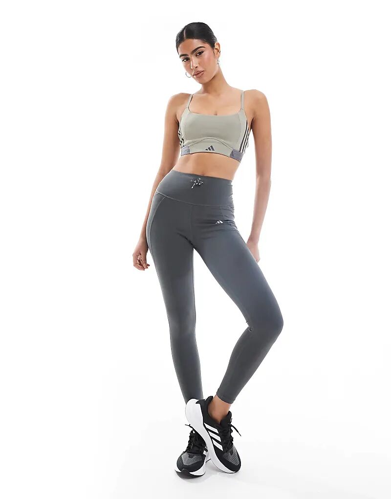 

Леггинсы adidas Running Essentials 7/8 серого цвета adidas performance