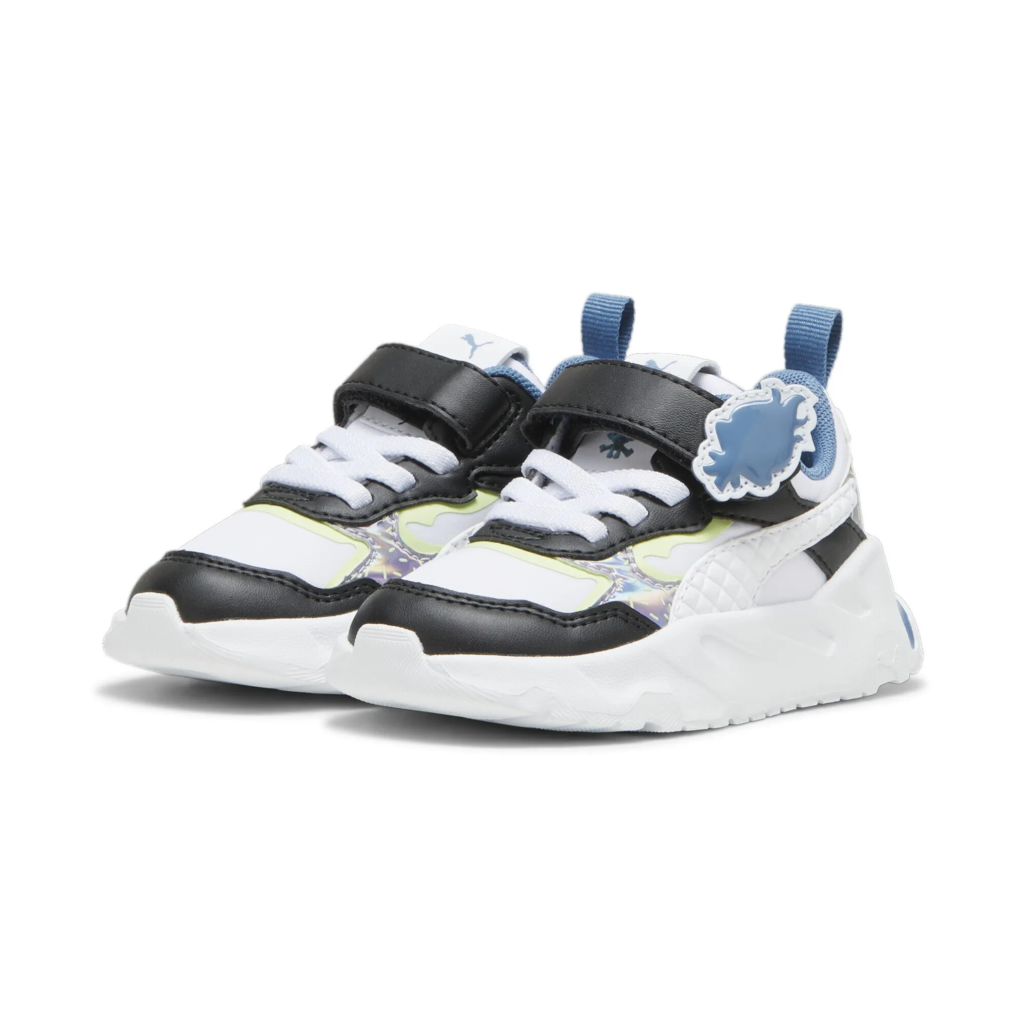 

Кроссовки PUMA «Кроссовки PUMA x Trolls Trinity Small Children», цвет White Black Cool Cucumber Green