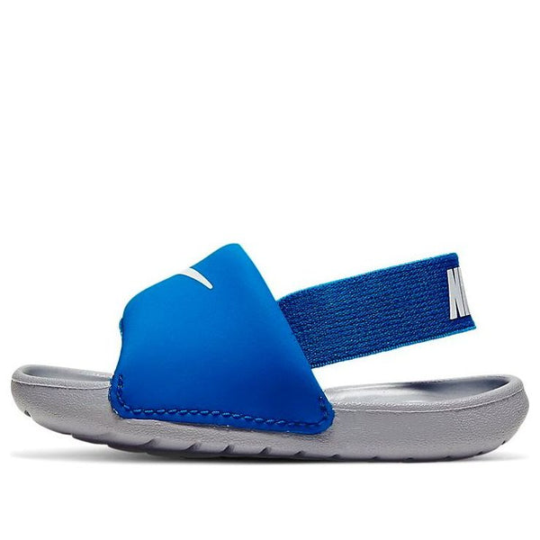 

Тапочки kawa slide 'hyper cobalt grey' Nike, синий