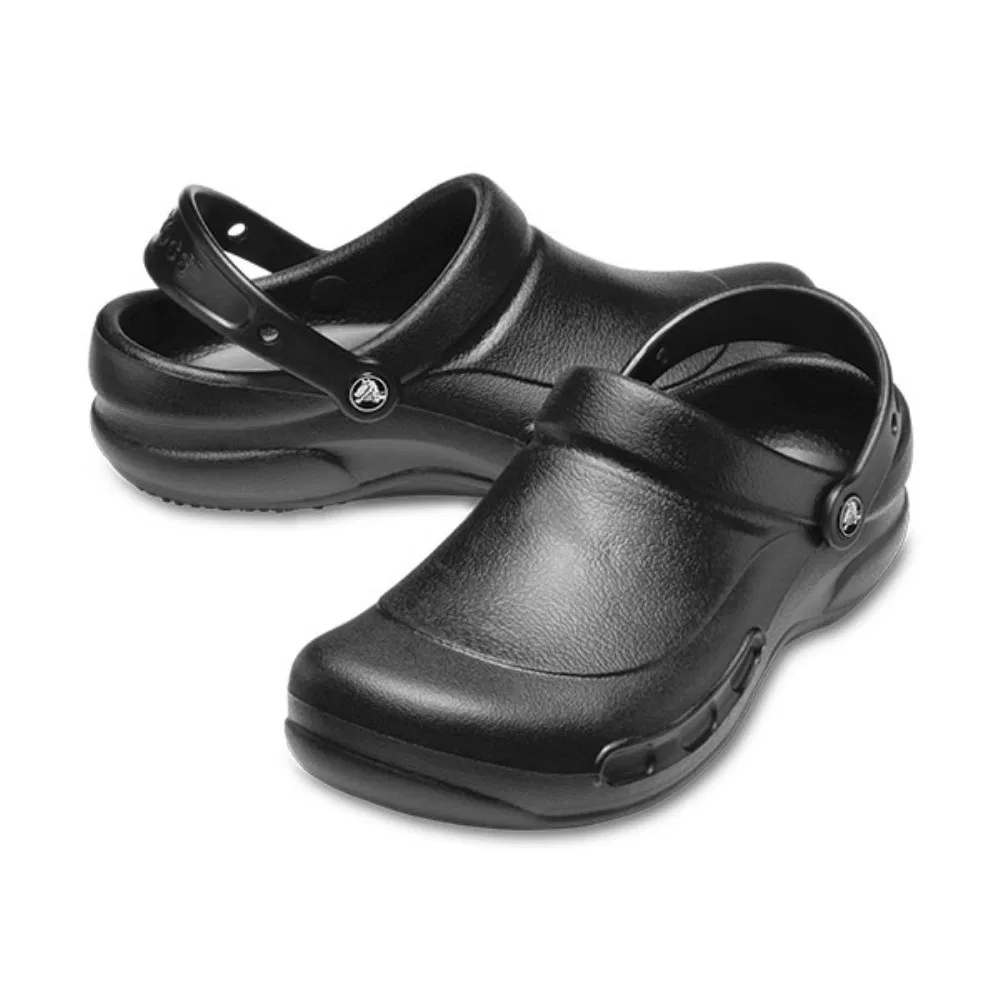 Мужские чёрные сабо Bistro от Crocs — фото 4