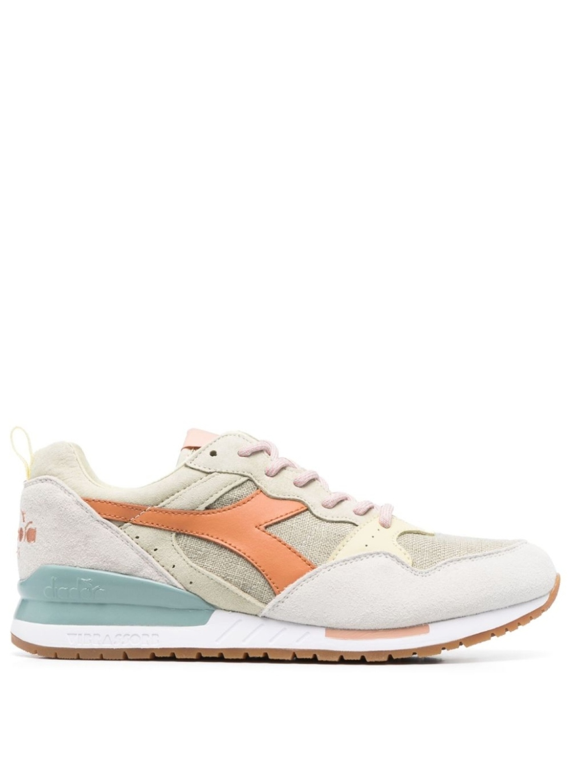 

Кроссовки в стиле колор-блок Diadora, нейтральный цвет