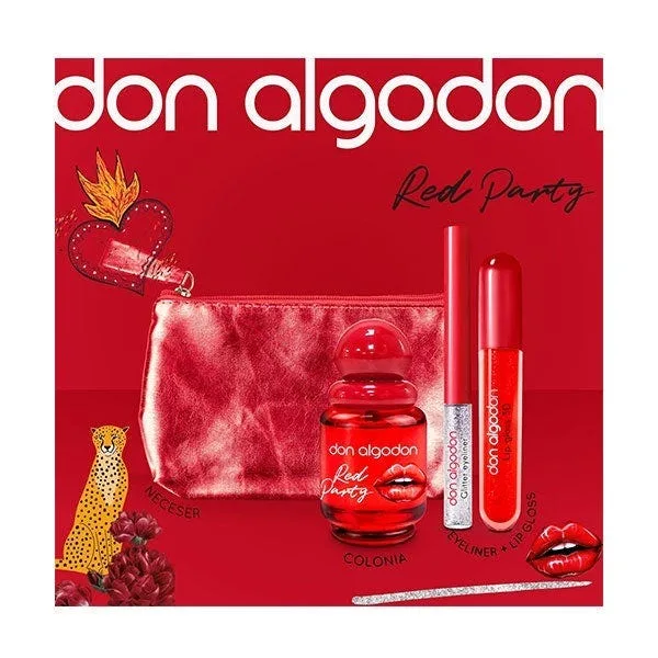 Туалетная вода для женщин DON ALGODON Estuche Red Party 1 шт — фото 3