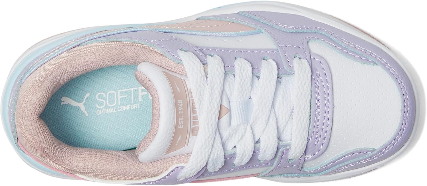 Кроссовки Puma Unisex-Child Rebound Retro (для маленьких детей), сиреневый/лиловый — фото 2