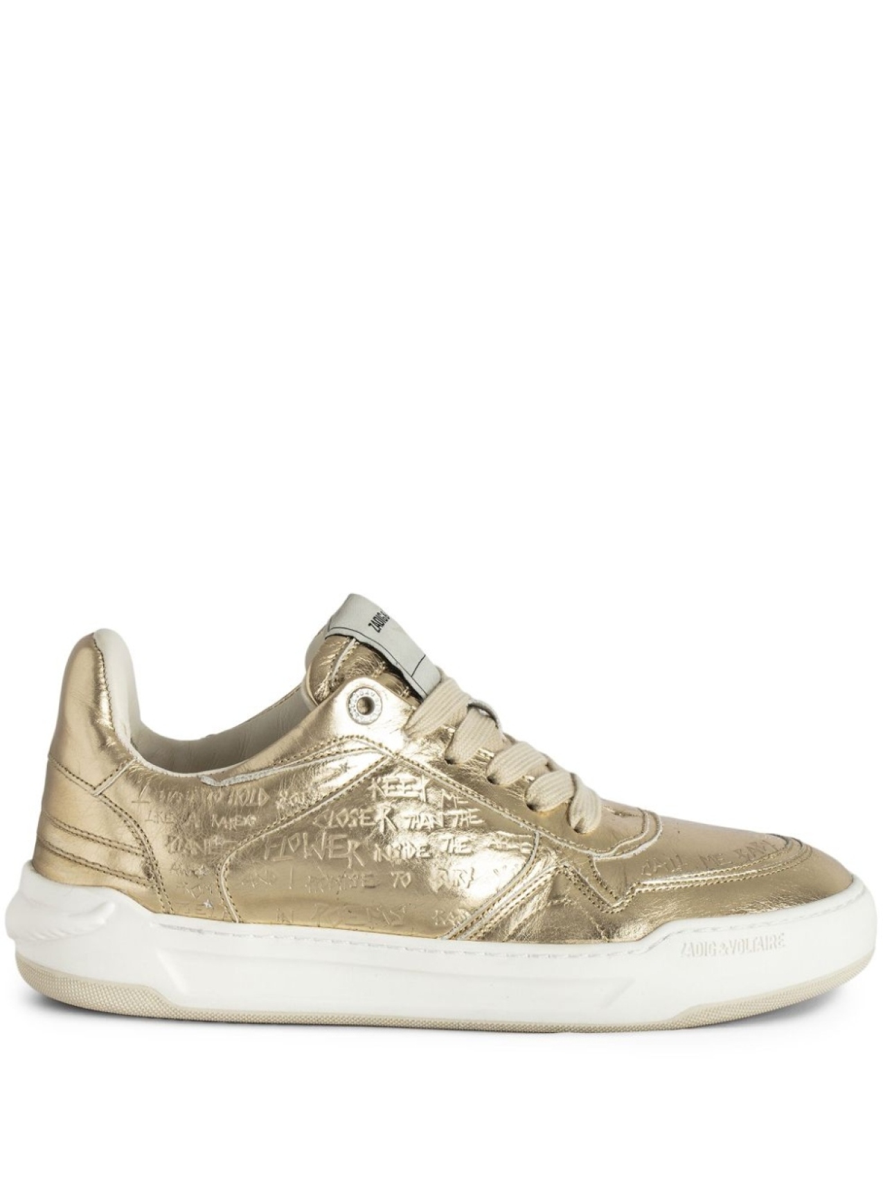 Zadig&Voltaire кроссовки Vintage, золотой