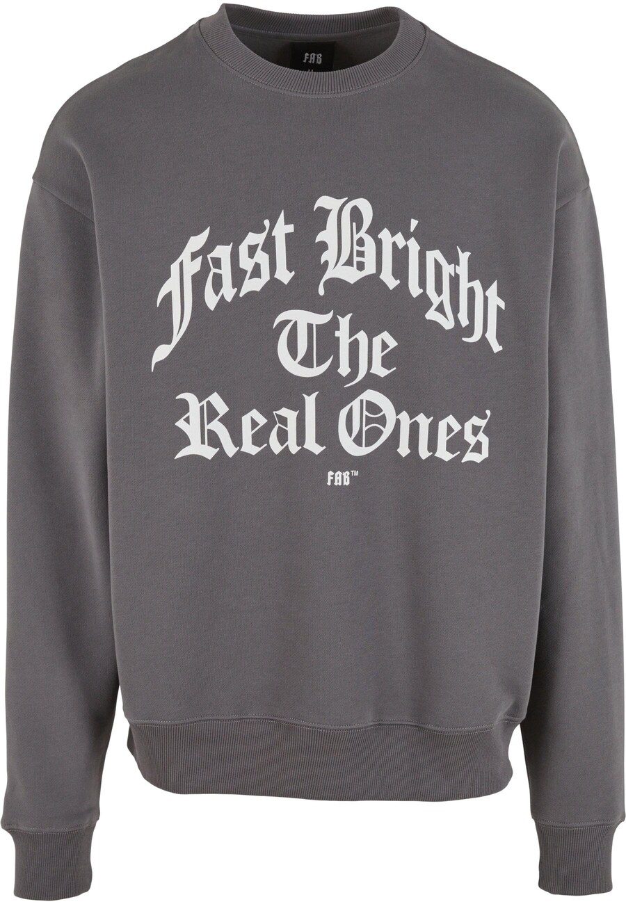 

Свитер Fast & Bright Sweatshirt Fast and Bright Real Ones, серый