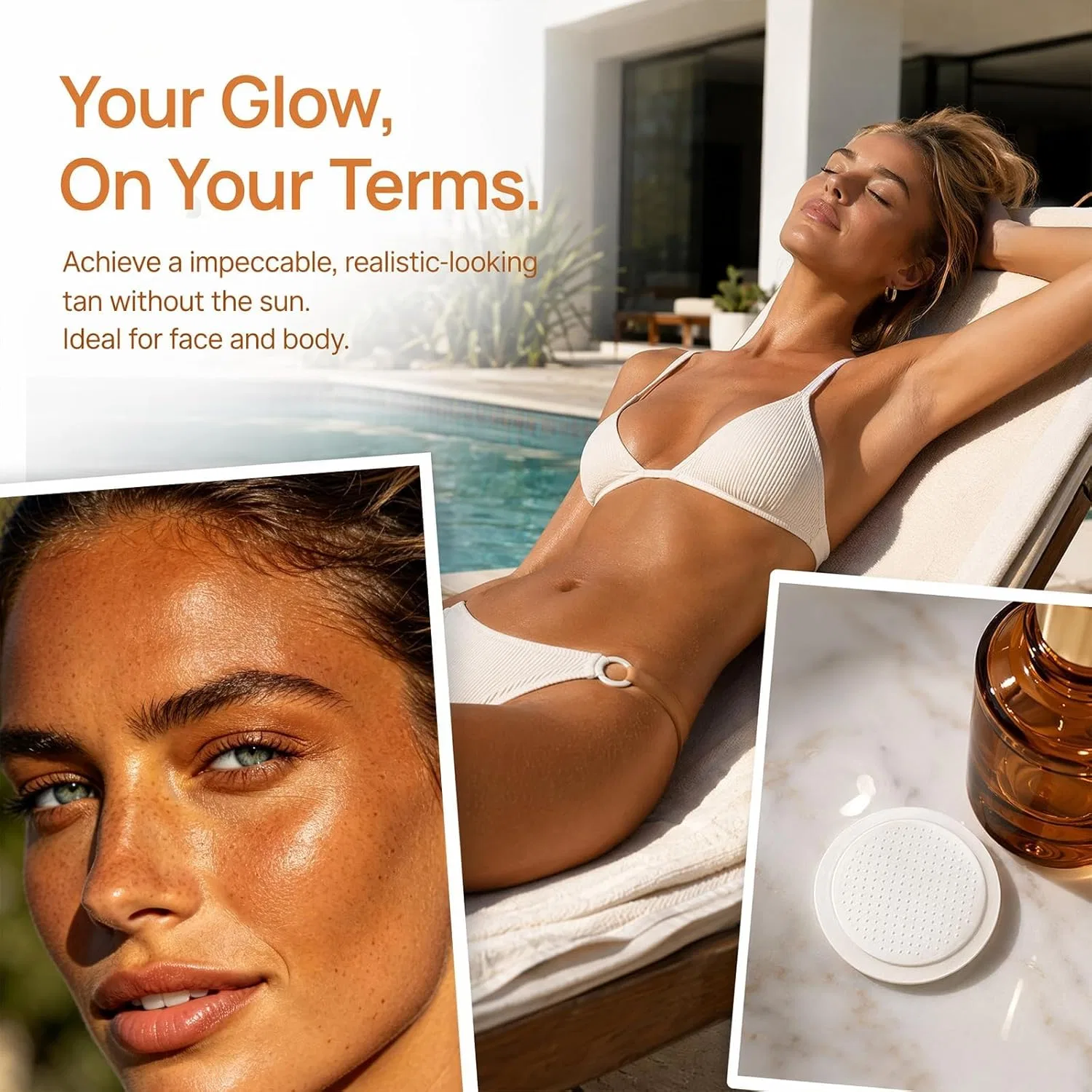 Патчи для автозагара Sun Free Glow от PurevLab (2 упаковки) Generisch, 2 Boxes — фото 3