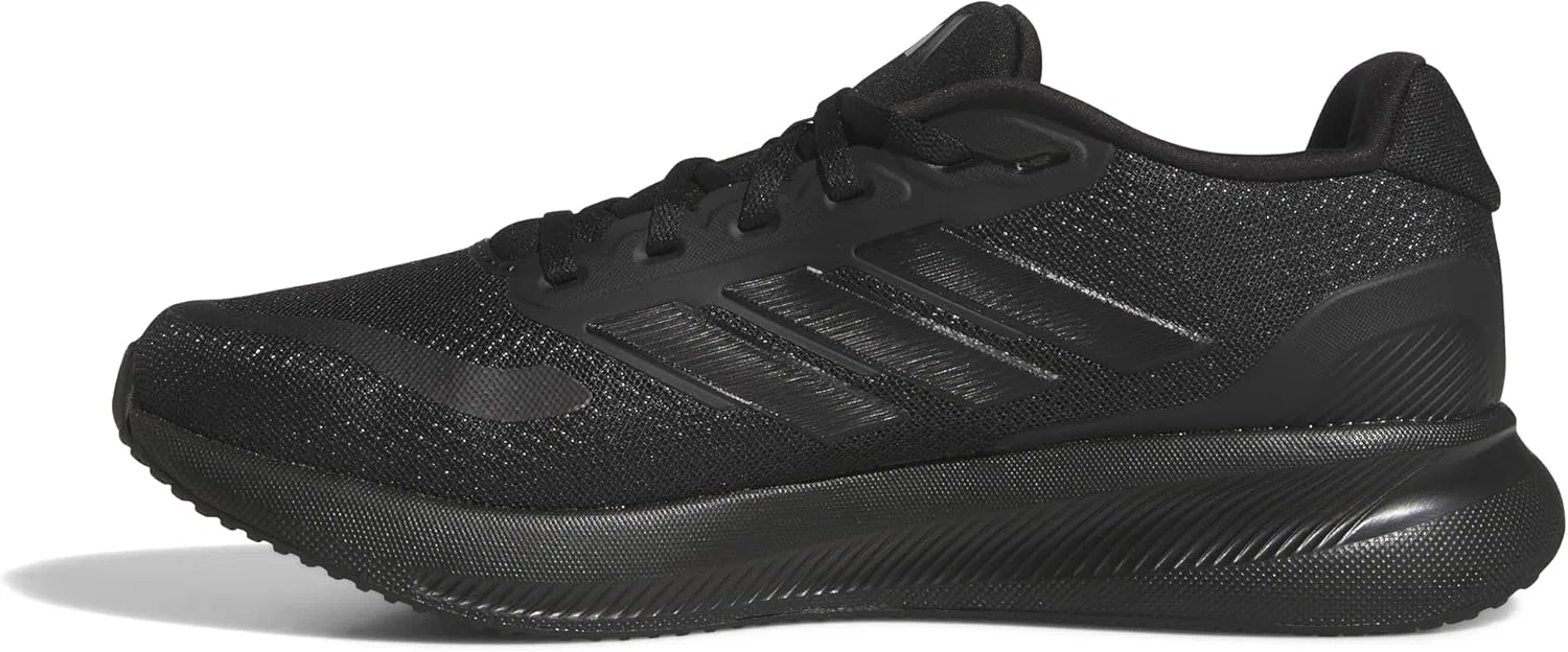 Мужские беговые кроссовки Adidas Runfalcon 5 Wide, Coreblack Coreblack Ftwwht