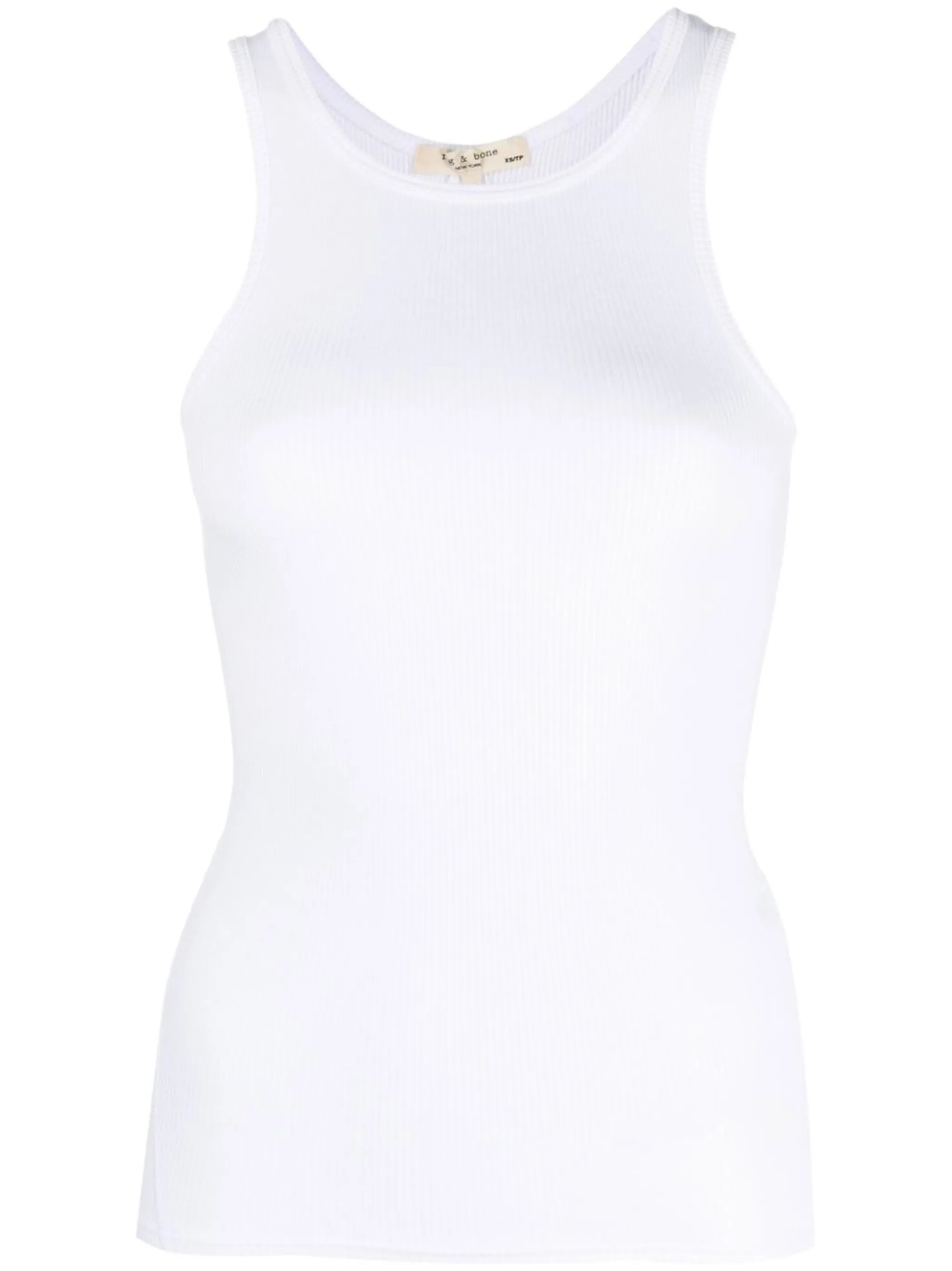 

Топ в рубчик Rag & Bone, белый