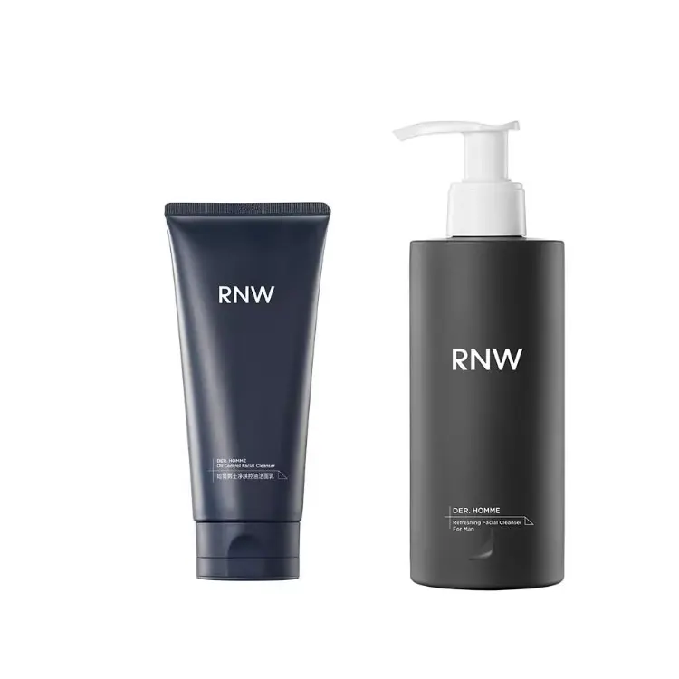 

Очищающие средства для мужчин RNW, Two-Piece Set: Cleanser Foam 200g+Oil Control Cleanser 180g
