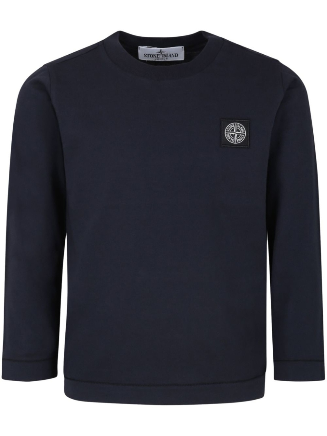 

Stone Island Junior футболка из хлопка с длинными рукавами, синий