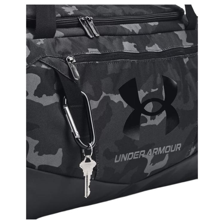 

Сумка дорожная малая мужская металлик черный Under Armour