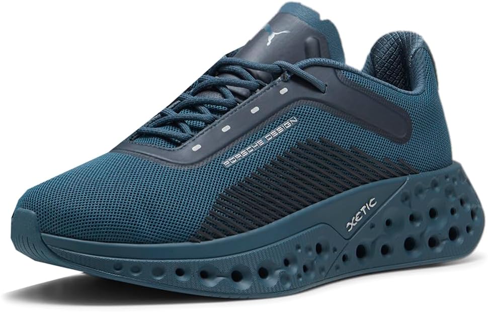 Мужские кроссовки PUMA Porche Design Xetic Elevation с шнуровкой, повседневные - синие — фото 2