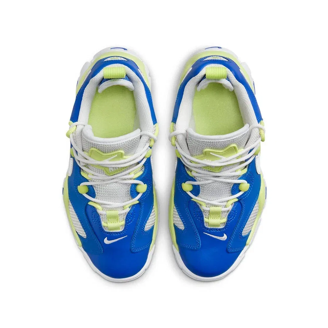 Детские кроссовки Nike Air Barrage Low FN6972 - синие кожаные повседневные кроссовки HTAT44 — фото 3