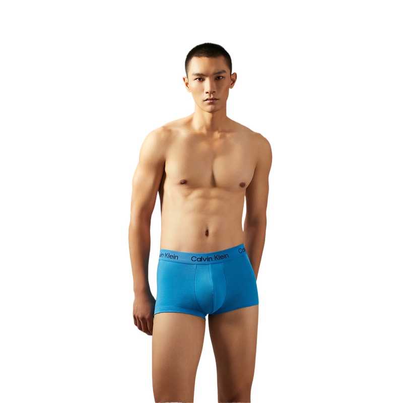 CALVIN KLEIN Трусы Мужские 3 шт, ONG-Темно-Синий/Лунный Белый/Небесно-Голубой — фото 4