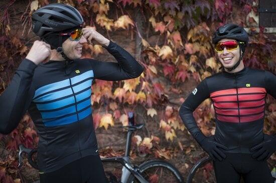 

ALГ‰ CYCLING Мужская велосипедная куртка - PRR Sombra Wool Thermo Blue