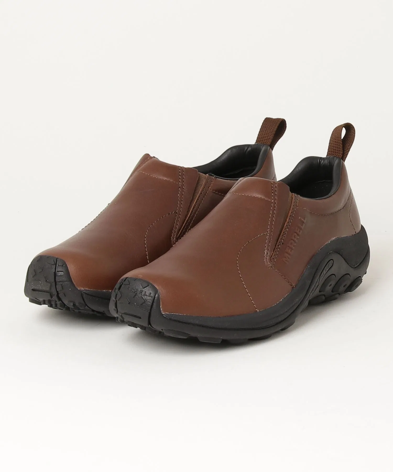 Мужские кожаные слипоны Merrell Jungle Moc 2 коричневые