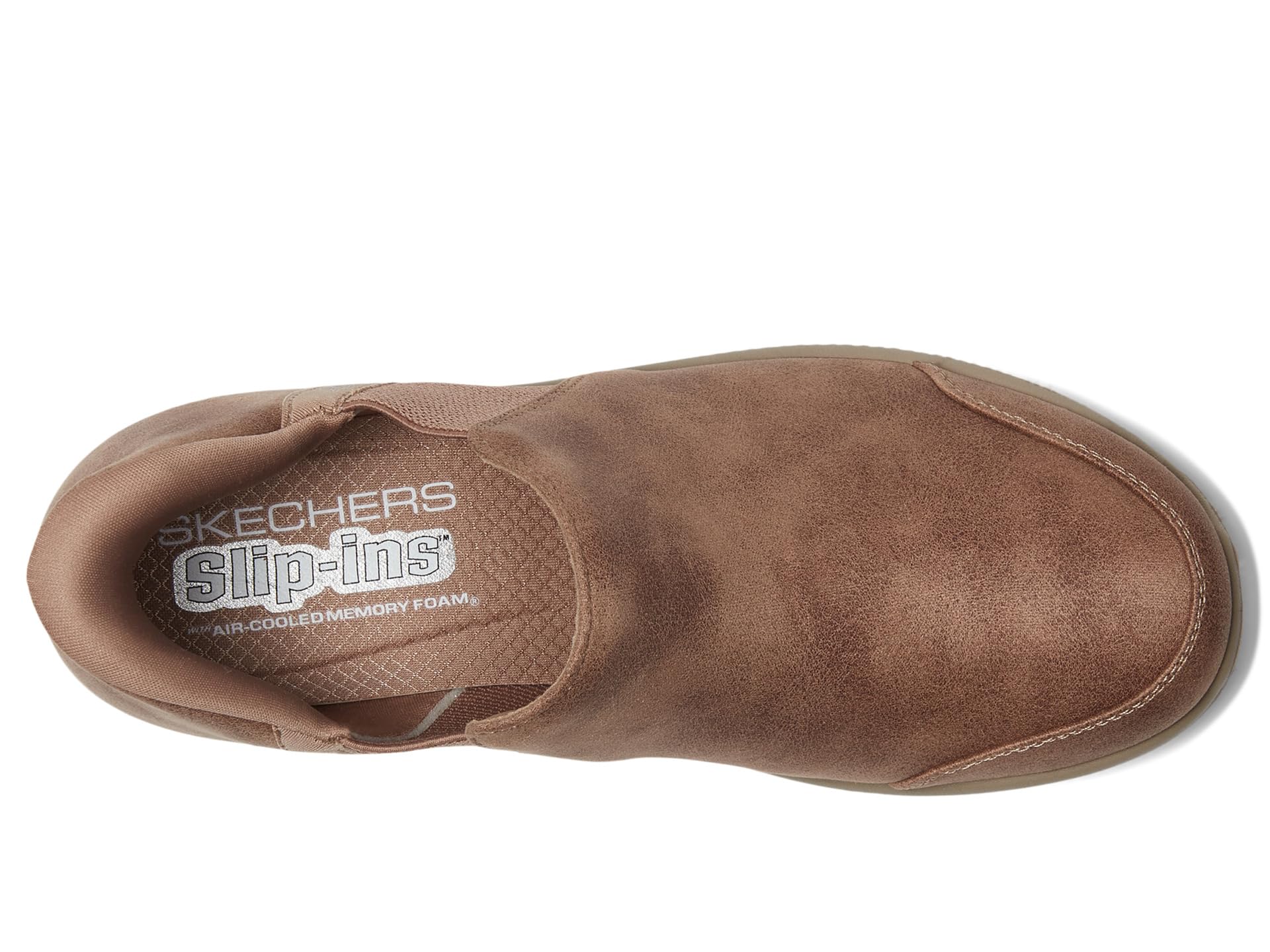 Ботинки SKECHERS Lovely Vibe - Autumn Leaves Hands Free Slip-Ins, Mushroom — фото 2