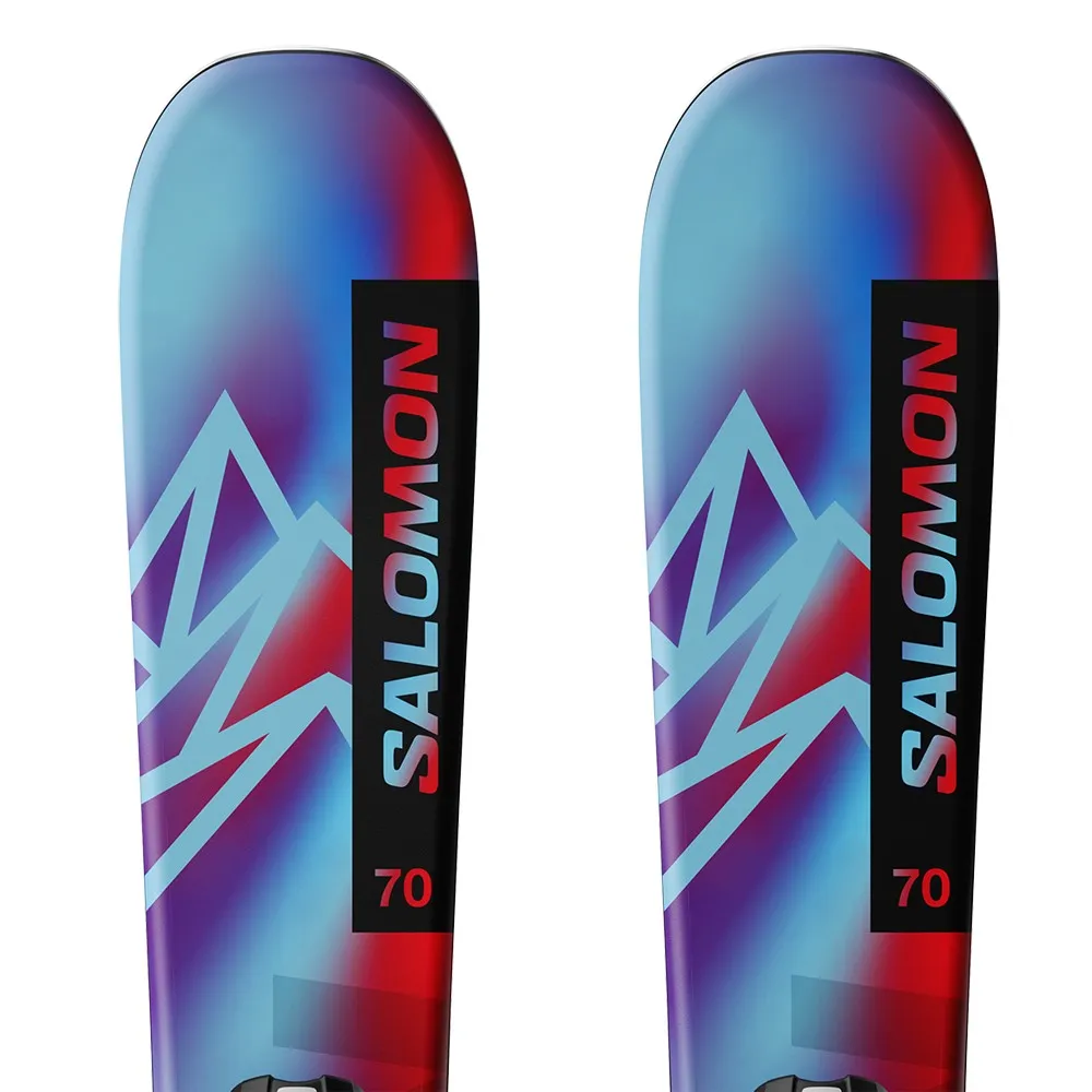 

Горные лыжи Salomon QST XS+C5 GW junior, прозрачный