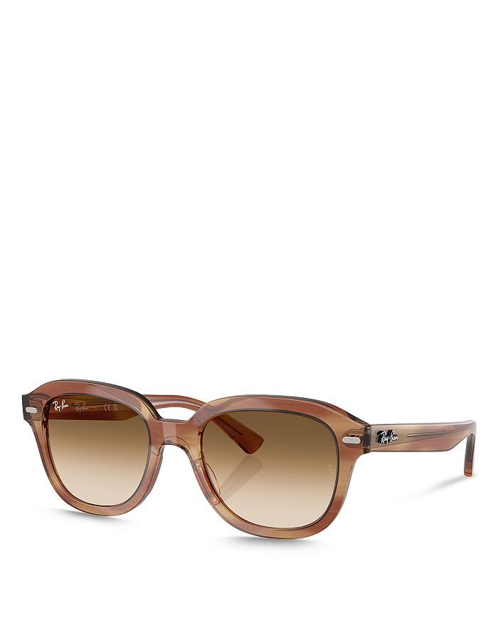 

Солнцезащитные очки Ray-Ban Erik Square, 53 мм, коричневый