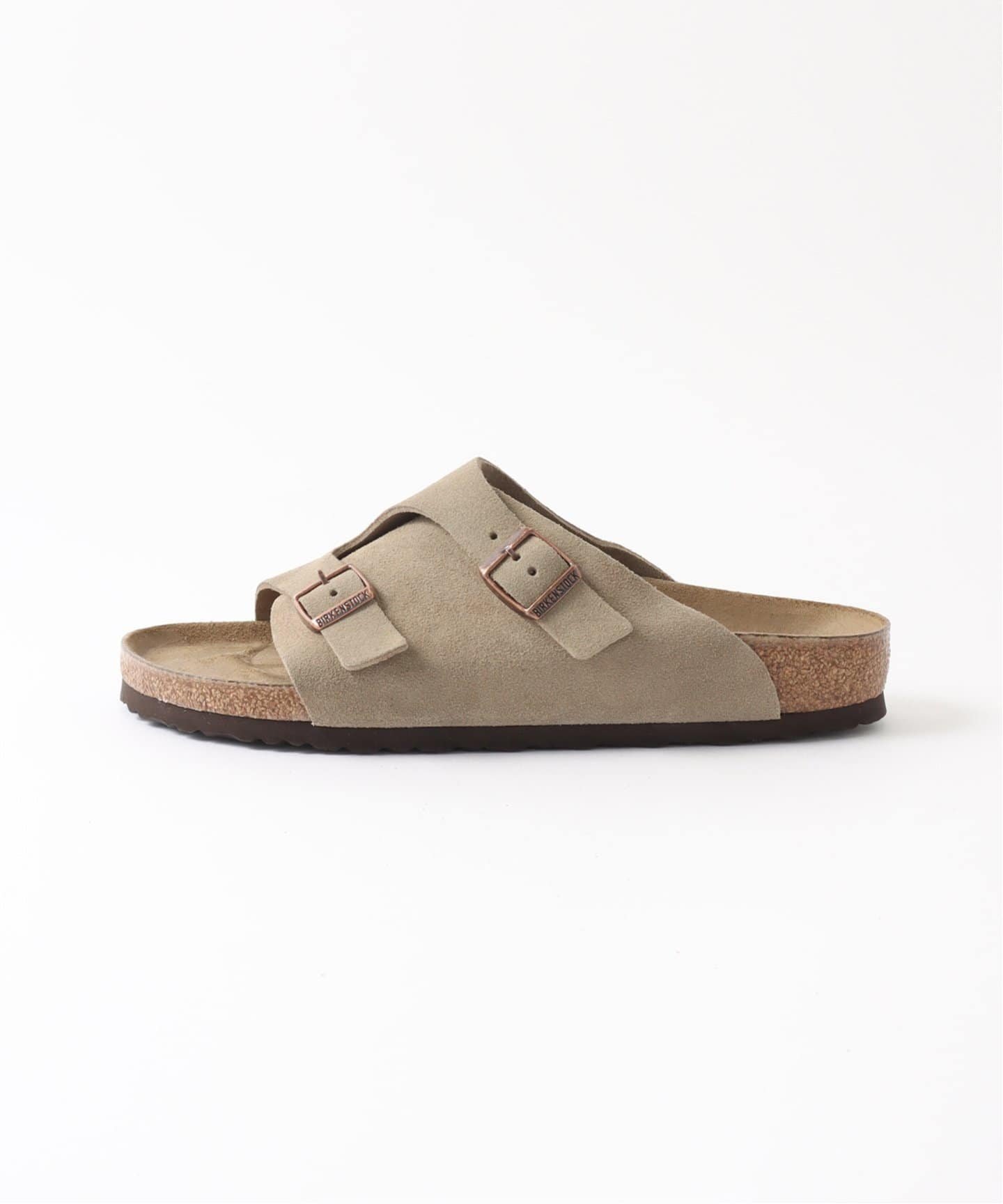 Сандалии BIRKENSTOCK ZURICH TAUPE ЗАМША 50463 Edifice, beige — фото 2