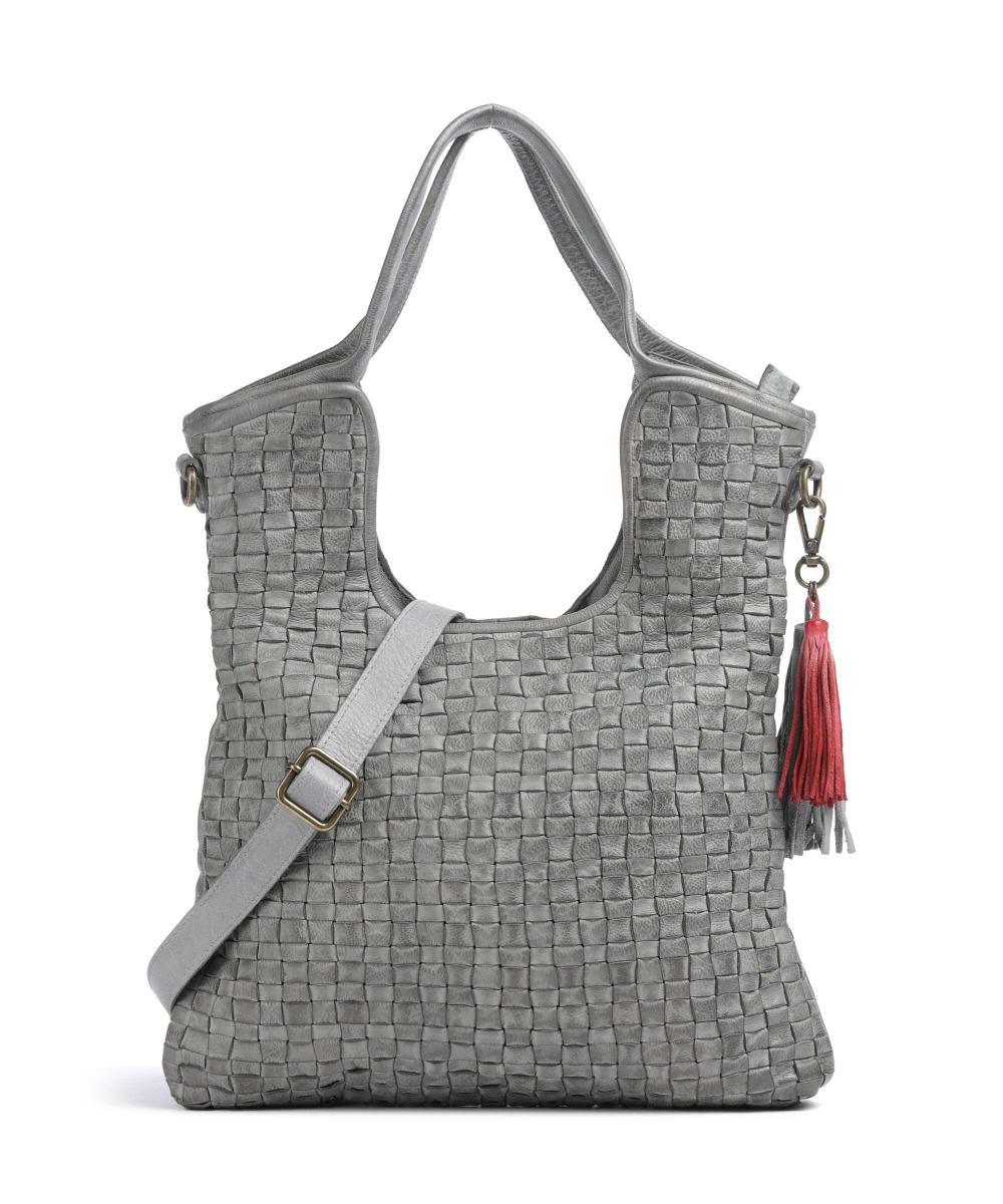 

Сумка Venusweg 3 из зернистой кожи Taschendieb Wien, серый