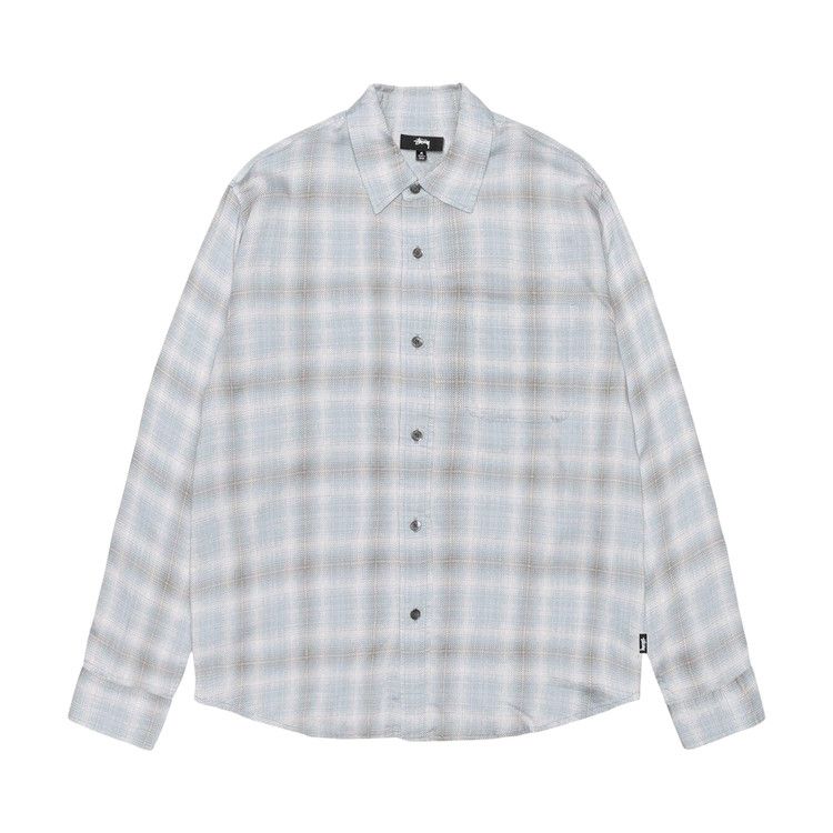 

Рубашка Stussy Matthew Printed Shirt, Light Blue