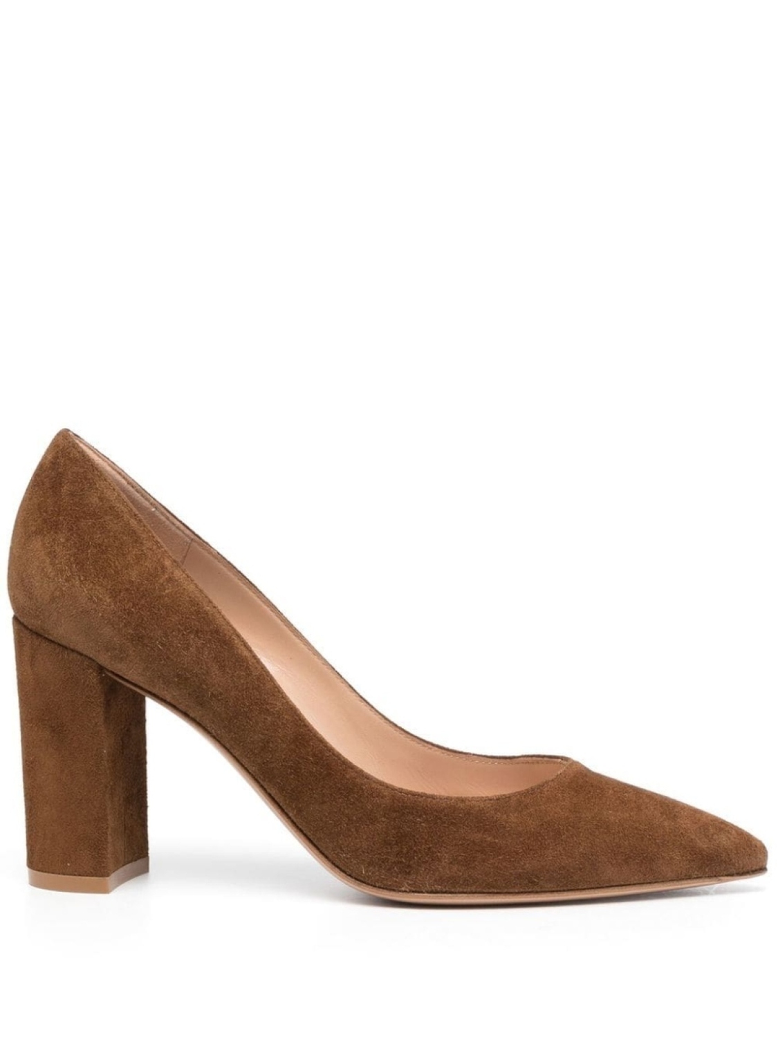 

Gianvito Rossi туфли с заостренным носком, коричневый
