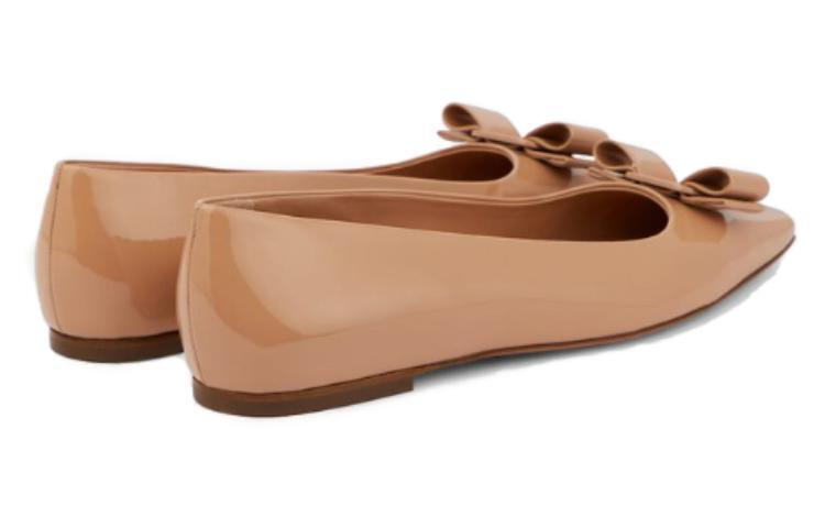Туфли женские Ferragamo Viva, бежево-розовый — фото 4