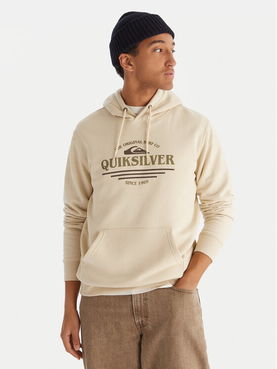 

Свитшот regular fit Screen Fleece Classic EQYFT05137 Quiksilver, бежевый