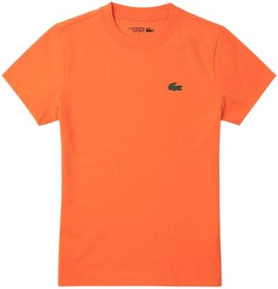 

Женская спортивная футболка Lacoste Sport Ultra Dry Technical Cotton, Buoy Orange, Оранжевый, Женская спортивная футболка Lacoste Sport Ultra Dry Technical Cotton, Buoy Orange