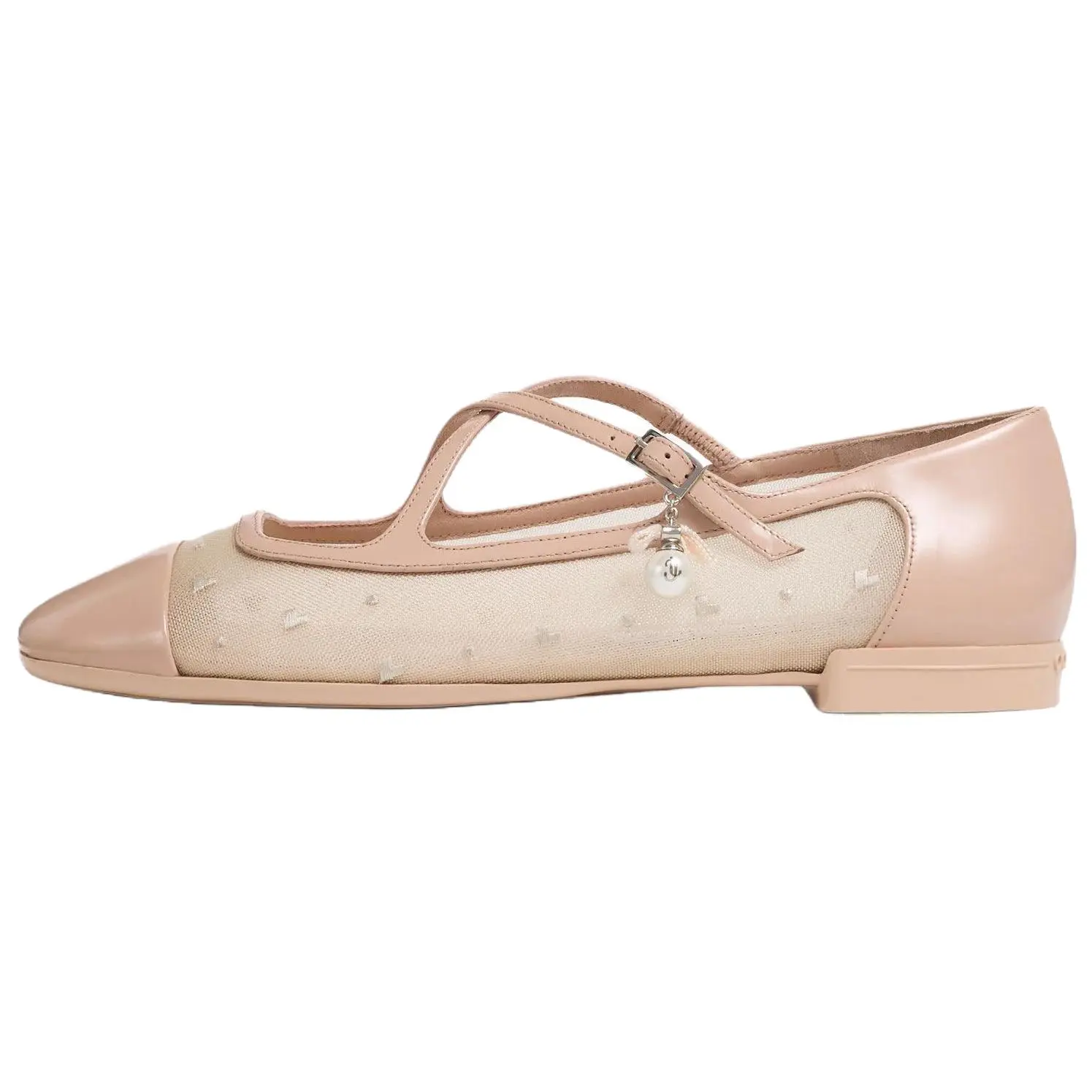 Jimmy Choo Элери Балетки повседневные женские розовые, цвет Pink