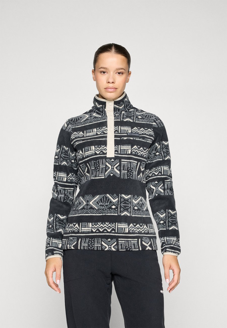 

Джемпер Columbia BENTON SPRINGS PRINTED 1/2 SNAP, Black Deschutes Days/Black