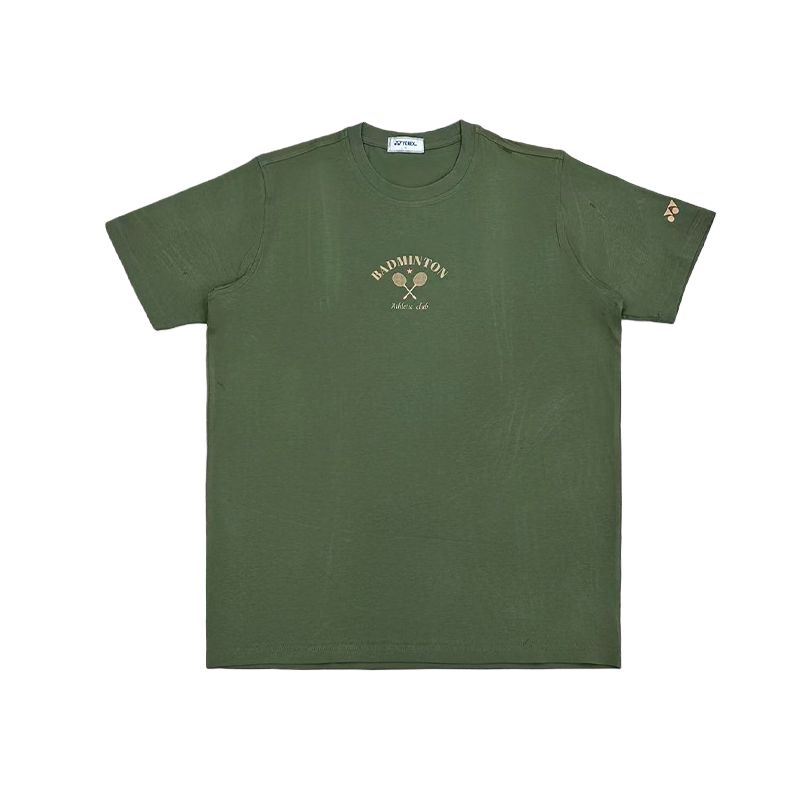 

Футболка для бадминтона Unisex Crew Neck Moderate YONEX, зеленый
