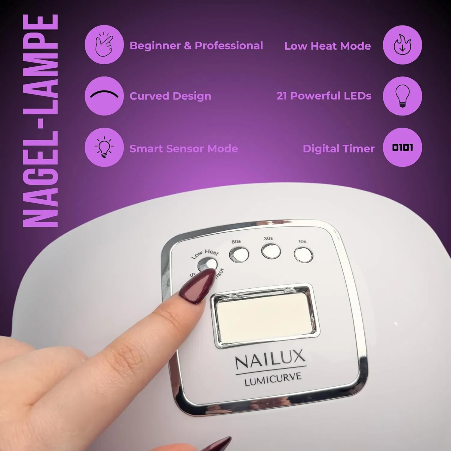 Стартовый набор для акрилового маникюра Nail Studio с лампой Nd24 Naildesign — фото 4