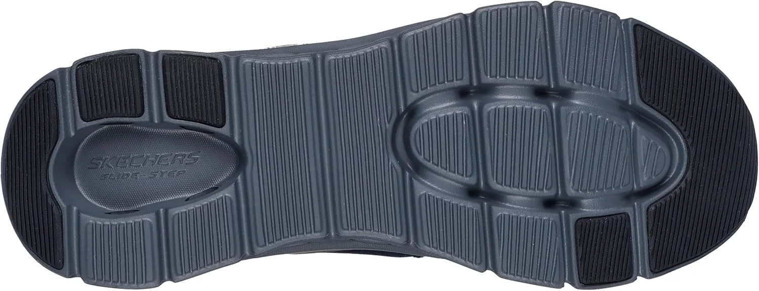 Мужские кроссовки Skechers Glide-Step Pro с легким надеванием без использования рук, темно-синий — фото 2