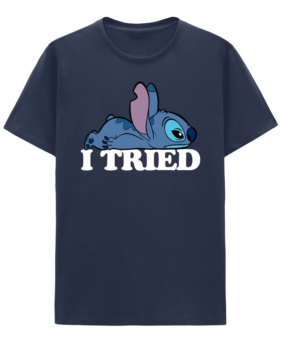

Мужская футболка с круглым вырезом "Stitch I Tried" Hybrid Apparel, Navy, Синий, Мужская футболка с круглым вырезом "Stitch I Tried" Hybrid Apparel, Navy
