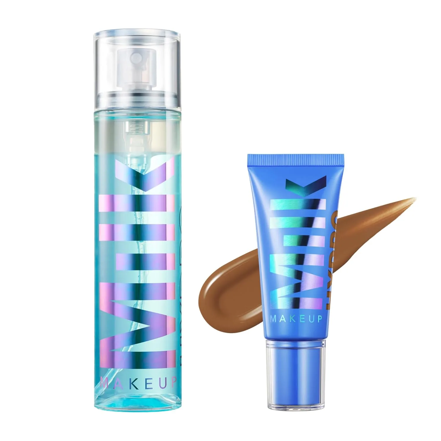 Milk Makeup Hydro Grip набор с фиксирующим спреем и тональным средством Skin Tint 11 - фиксирует макияж, увлажняет кожу и обеспечивает покрытие до 12 часов - легкий и стойкий с гиалуроновой кислотой