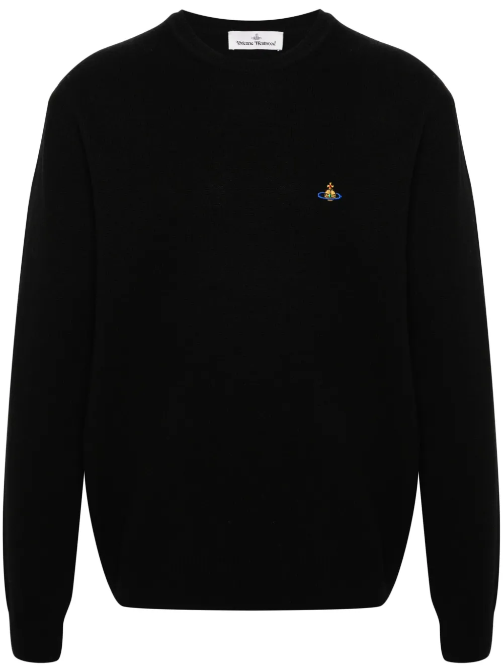 

Джемпер с вышивкой Orb Vivienne Westwood, черный