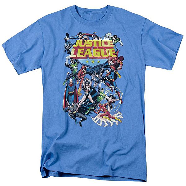 

Футболка с принтом Justice League of America Licensed Character