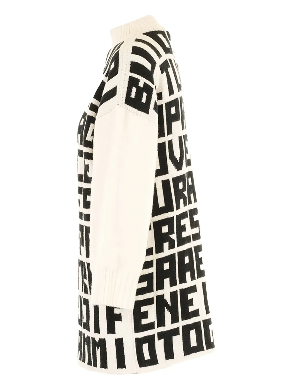 

Свитер с принтом из коллаборации с Caterina Frongia Msgm, кремовый