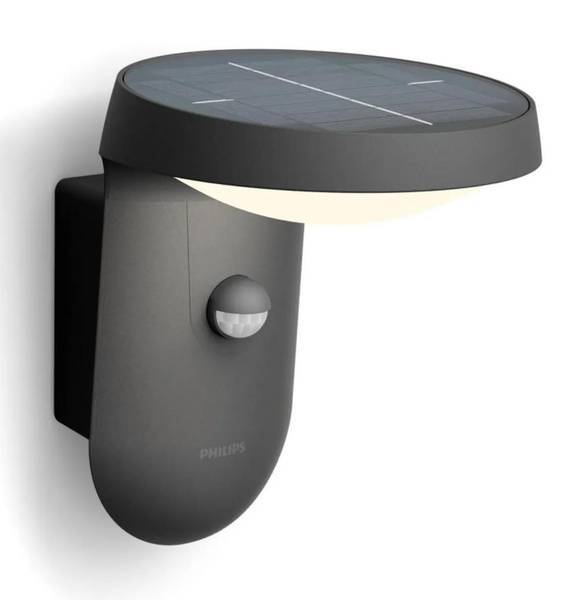 

Наружный свет с датчиком Philips Tyla, антрацитовый