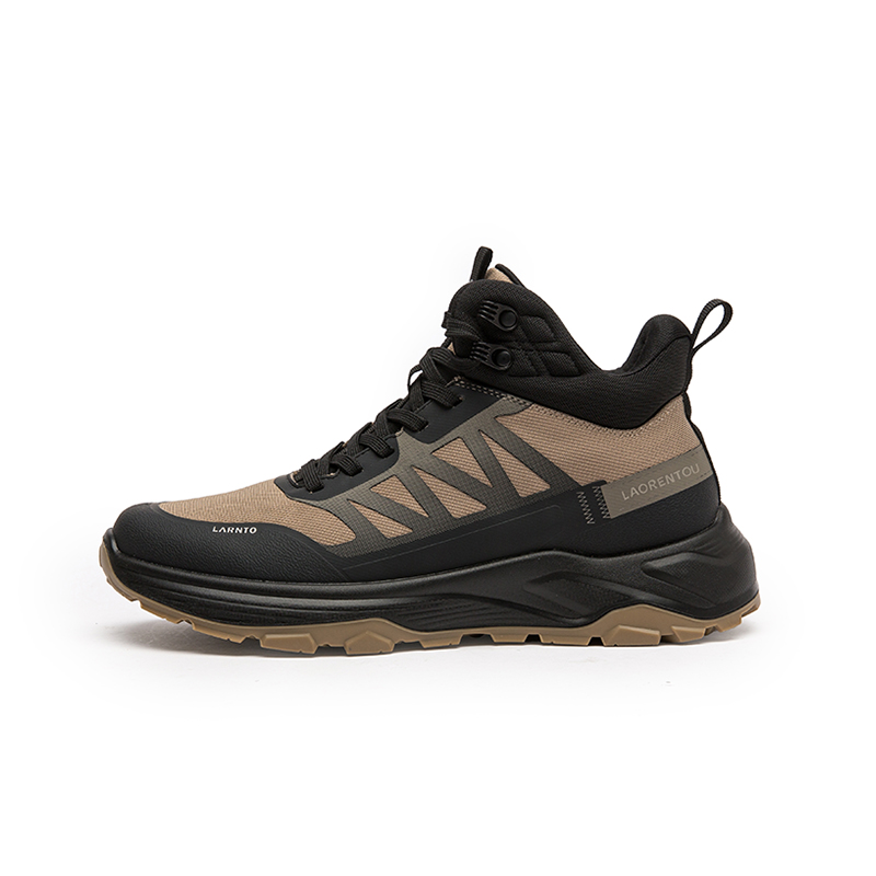

LAORENTOU Мужские кроссовки Outdoor Shoes Mid-Top песочного пшеничного цвета, цвет Sand Wheat