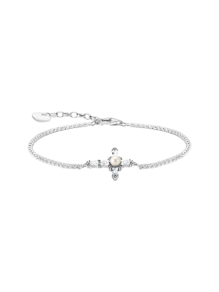 

Thomas Sabo Браслет Cross Romance из серебра, белого цвета
