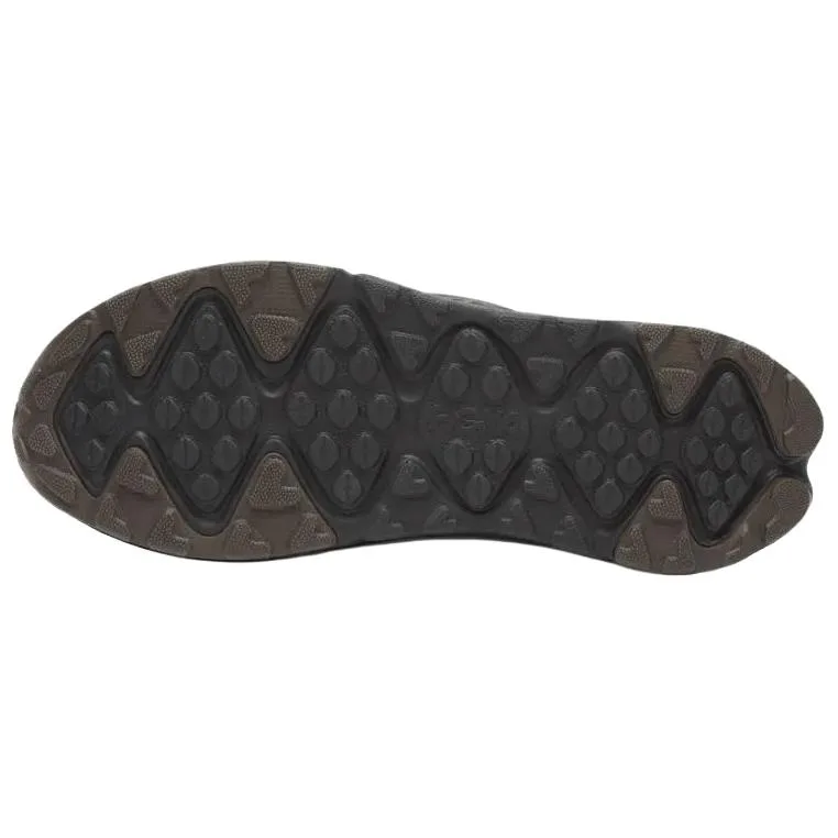 HOKA ONE ONE Ora Primo Slip Resistant закрытые тапочки для мужчин черно-коричневые — фото 4