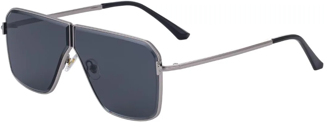 

Классические металлические солнцезащитные очки для мужчин, классический ретро-дизайн, защита от УФ-излучения, прочные высококачественные очки GJKTFNJIF, 7