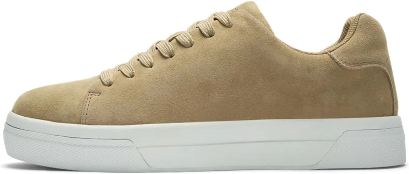 Мужские массивные замшевые кроссовки Slhdavid Chunky Suede Trainers 2.0 Noos SELECTED MEN, Sand — фото 2