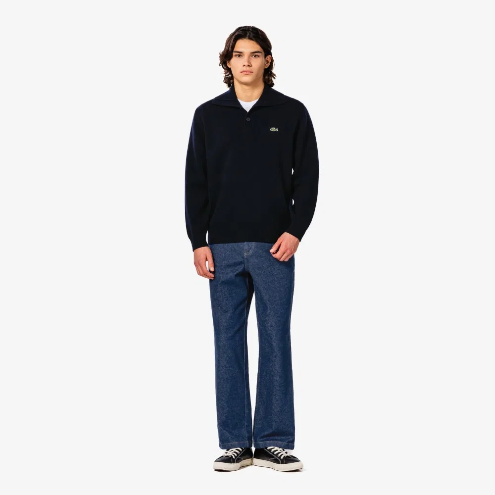Мужские джинсы Denim-like, средне-синие, от Lacoste