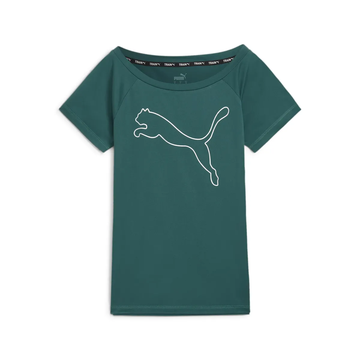 

Тренировочная футболка PUMA "TRAIN FAVORITE JERSEY CAT TEE", зеленый